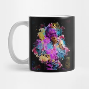 Charles Bukowski ~ Watercolor Illustration Mug